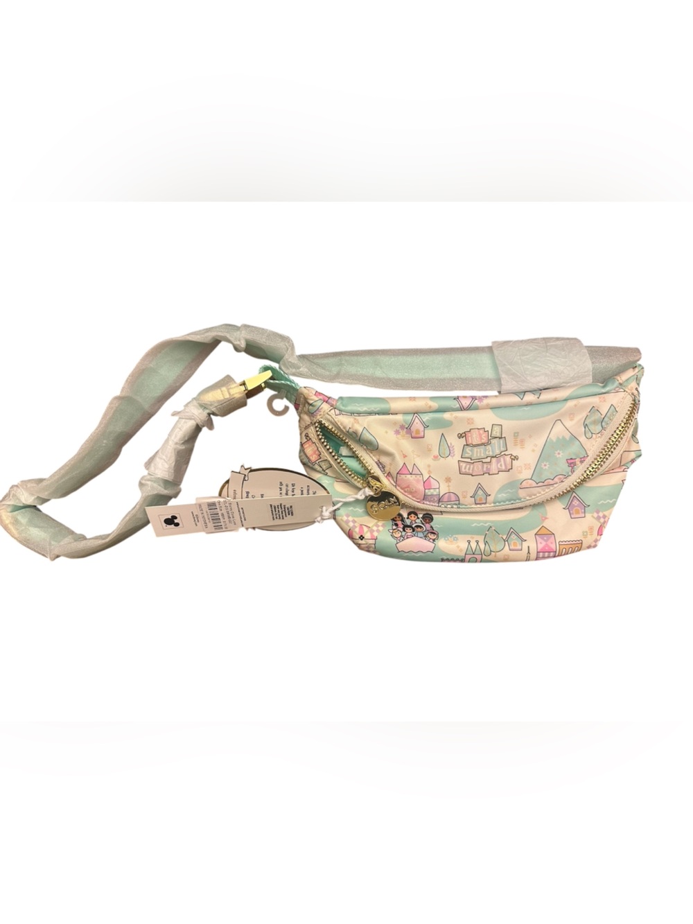 Disney Parks 2025 Stoney Clover Lane It’s A Small World Fanny Pack - NEW